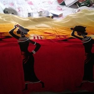 Batik straight from South Africa.